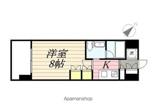 イーリス浅間町【6階】の間取り