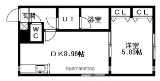 オルセー宮の森【1階】の間取り