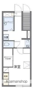 レオパレスグリーンヒル【1階】の間取り
