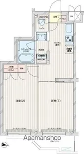 ルーブル練馬赤塚【2階】の間取り