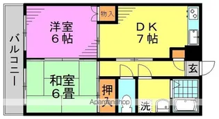 センマナーホームズ南阿佐ヶ谷【1階】の間取り