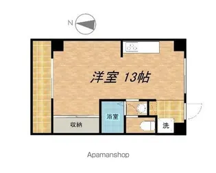 サカヨシビル【403号室】の間取り