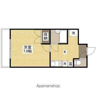 アイランドシティ猫屋町【4階】の間取り