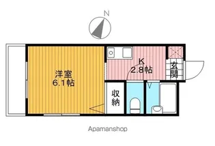 コンフォート津田沼【1階】の間取り