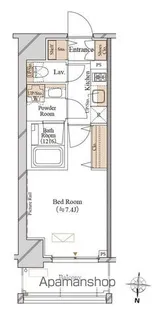 ブランシエスタ両国【13階】の間取り