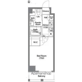 コンフォリア錦糸町DEUX【3階】の間取り