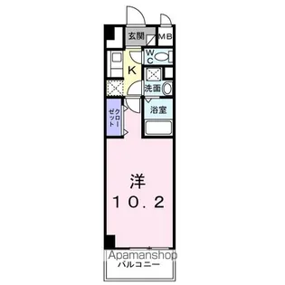 シティー柳町【2階】の間取り