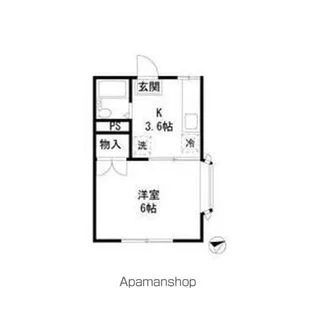 グリーンシャトル【2階】の間取り