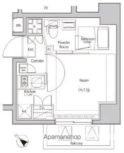 SYFORME KANNAI【6階】の間取り