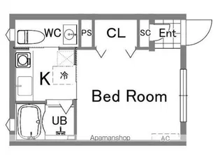 VILLA八千代【2階】の間取り