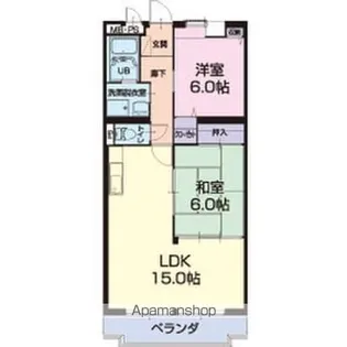 LIMPIA高峯【3階】の間取り