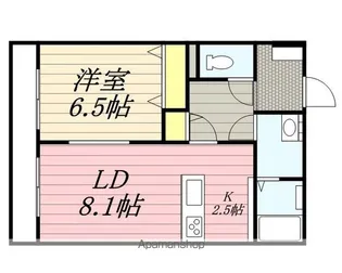 ビューノ市野【103号室】の間取り