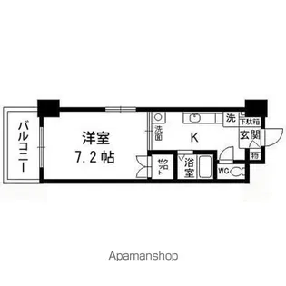 サニーヒルズ泉中央【520号室】の間取り