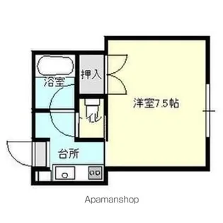 カルム上田【203号室】の間取り