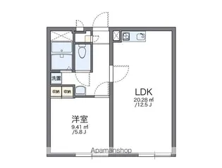 東京都中野区新井2丁目【マンション】の間取り