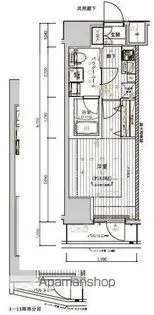 メインステージ十条Ⅱ【11階】の間取り