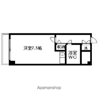 フロント新代田【4階】の間取り