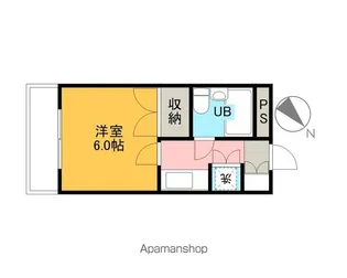 ジュネッタ8【1階】の間取り