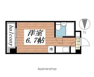 メゾン・ド・ピエルリー【5階】の間取り