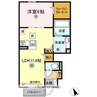 FELICITTA【1階】の間取り