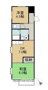 サンリッチ別名【3F号室】の間取り