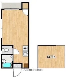 フレンディ箱崎【1階】の間取り