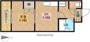 プリメーラ富塚【2階】の間取り