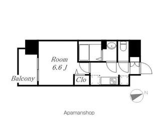 アステリ鶴舞(ツルマイ)トゥリア【10階】の間取り
