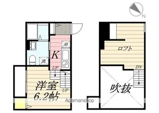 リヴェール香椎【2階】の間取り