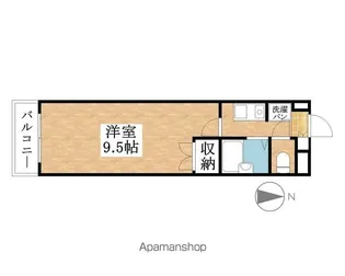 セントラルハイツ旭【2階】の間取り