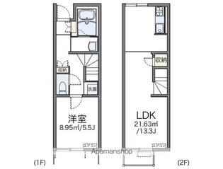 レオネクストフォレスタ 湘南【1階】の間取り