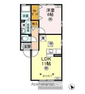 フォレスト・コート BC【1階】の間取り