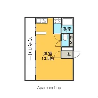 オークヒルズ高宮【302号室】の間取り