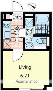 PASEO西新宿五丁目Ⅰ【301号室号室】の間取り