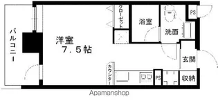 レジディア熊本辛島【13階】の間取り