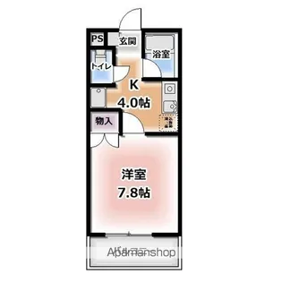 クレシェンド原屋敷【2階】の間取り