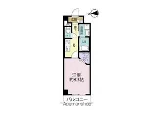 エルグランド二日市【3階】の間取り