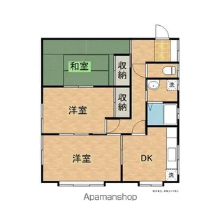 ファミーユTOMY【101号室】の間取り