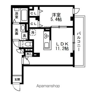 ディアコートあざみ野【2階】の間取り