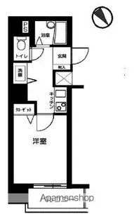 シンシア西早稲田【7階】の間取り