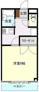 エス・エスコーポ【401号室】の間取り