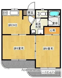 ネバーランド【2階】の間取り