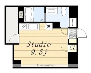 千葉県千葉市中央区新宿1丁目【マンション】の間取り