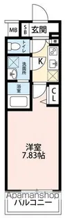JMFレジデンス大阪福島【11階】の間取り