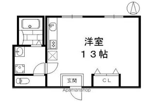 マ・メゾン【203号室】の間取り