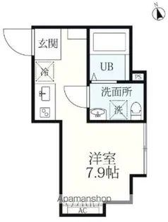 STUDIO9【3階】の間取り
