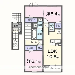 プラス イメージ【2階】の間取り