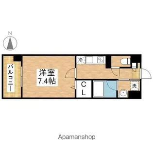 MXーIV【3階】の間取り