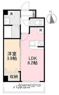 メルベーユ丸の内【402号室】の間取り