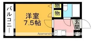 メゾン山美Ⅰ【27号室】の間取り